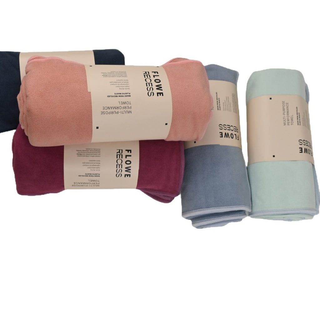 Toalla deportiva de microfibra de secado rápido – Antideslizante para yoga y deporte