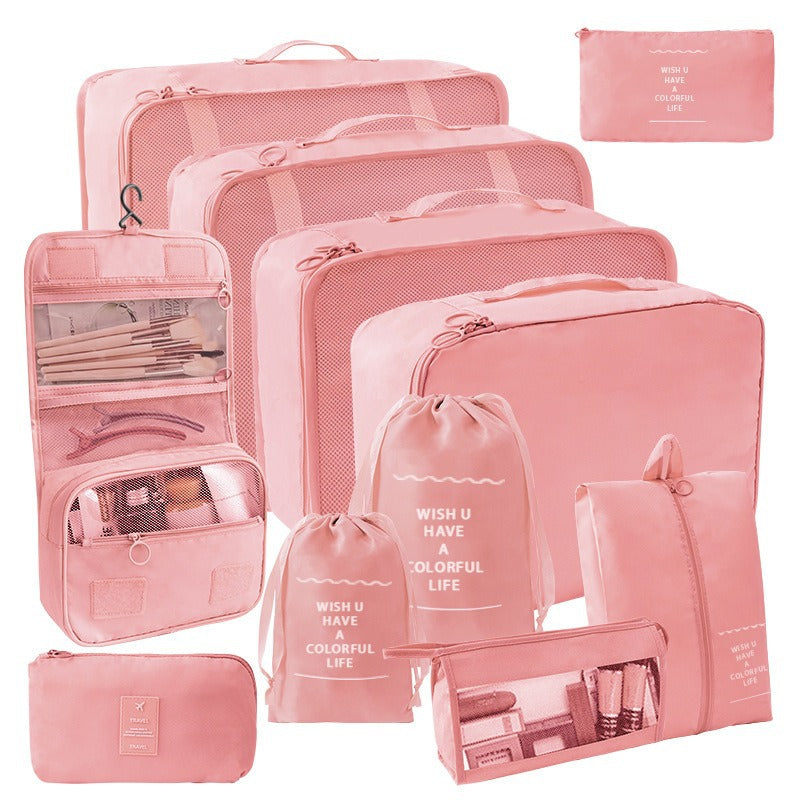 Set organizador de maleta 7 piezas – Cubos de viaje expansibles y desmontables