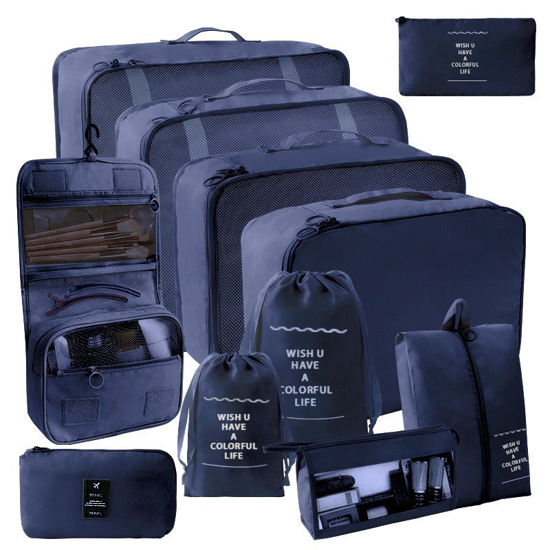 Set organizador de maleta 7 piezas – Cubos de viaje expansibles y desmontables