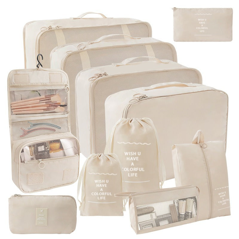 Set organizador de maleta 7 piezas – Cubos de viaje expansibles y desmontables