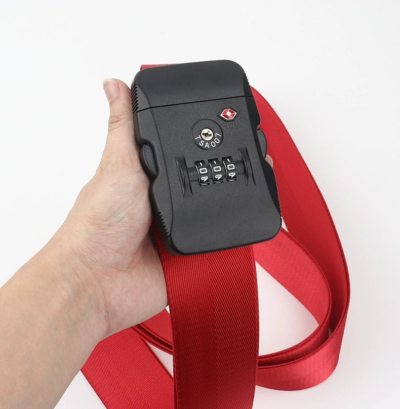Correa de seguridad para maleta – Cinta de sujección ajustable para equipaje de viaje