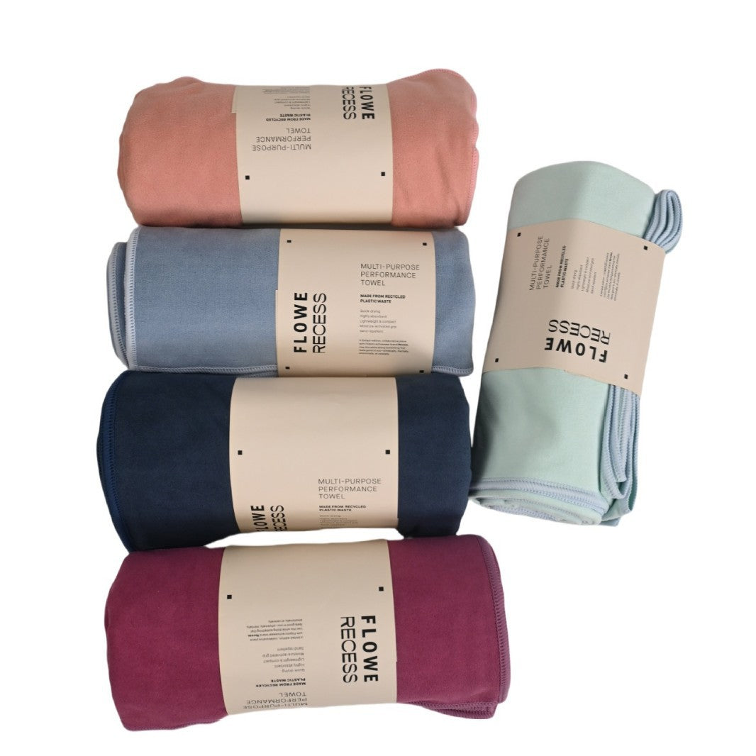 Toalla deportiva de microfibra de secado rápido – Antideslizante para yoga y deporte