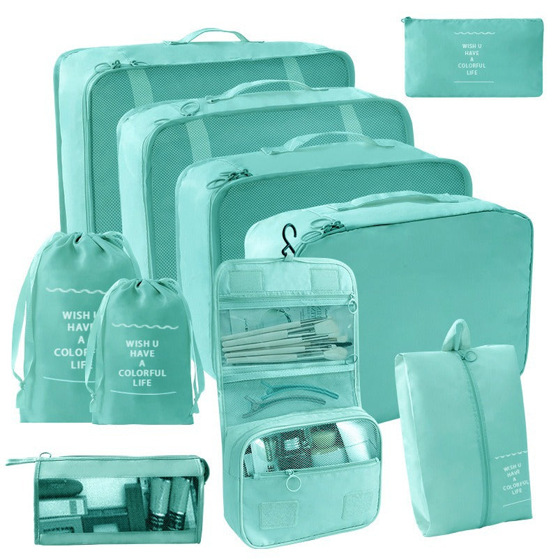 Set organizador de maleta 7 piezas – Cubos de viaje expansibles y desmontables