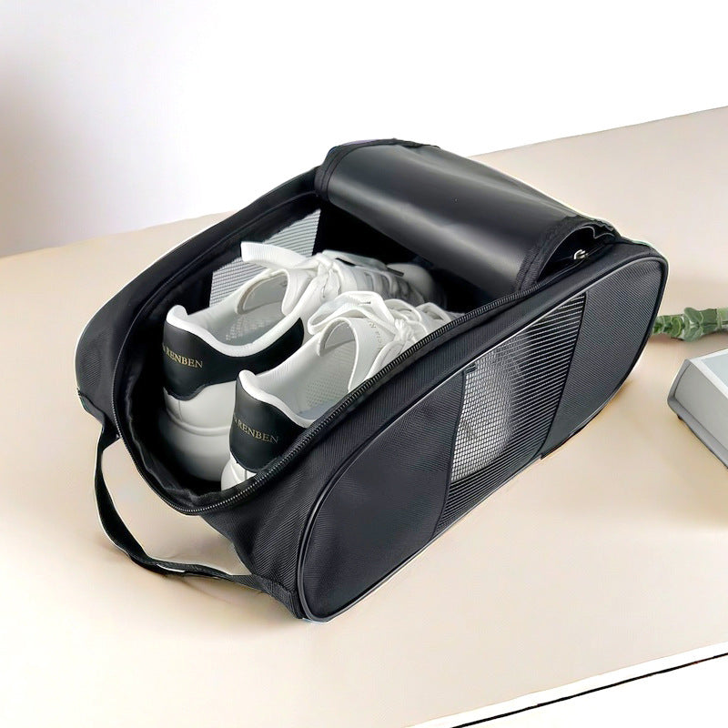 Bolsa impermeable para zapatos de viaje – Funda de malla transpirable para zapatillas