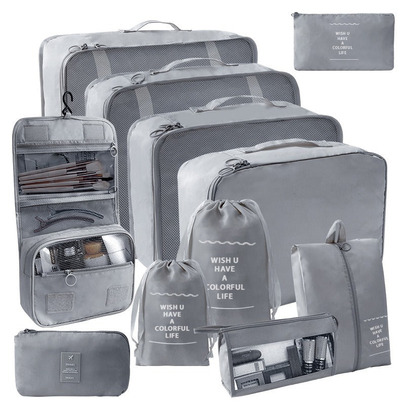 Set organizador de maleta 7 piezas – Cubos de viaje expansibles y desmontables